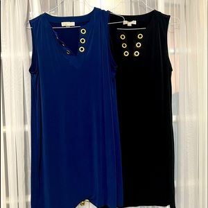 Micheal Kors chain hole dresses.
